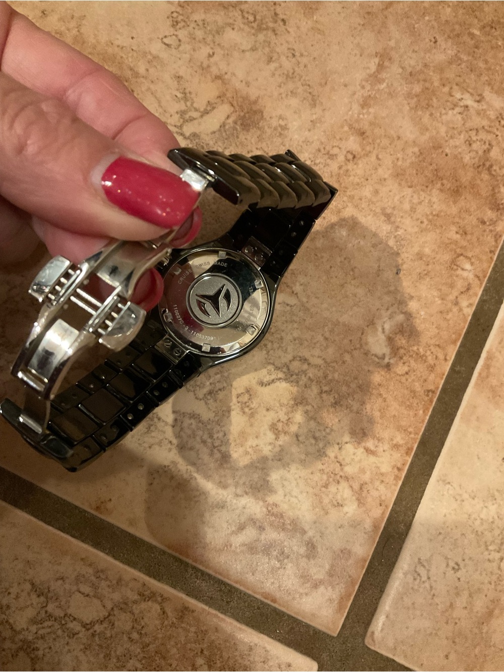 Technomarine Black Ceramic diamond watch - Picture 5 of 5